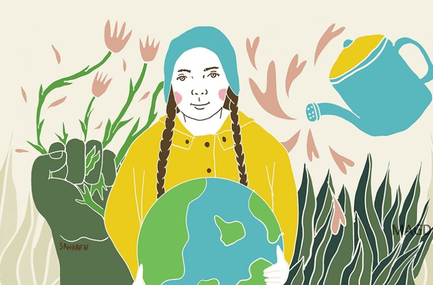  Jiwa Sagu di Tubuh Greta Thunberg
